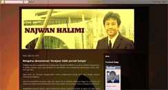 Desktop Screenshot of najwanhalimi.com