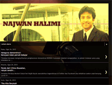 Tablet Screenshot of najwanhalimi.com